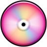 CD Colored Pink Icon 96x96 png
